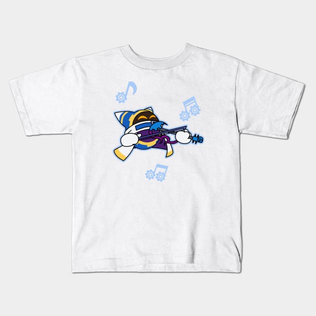 Magolor with Violin Kids T-Shirt by VibrantEchoes